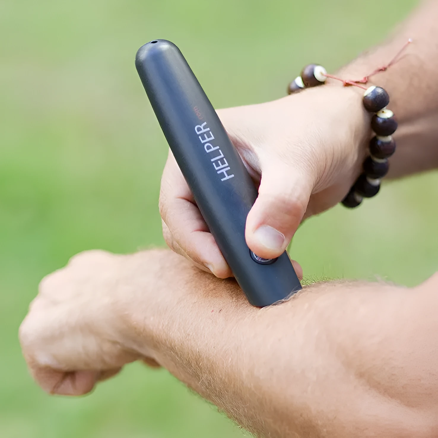 ByeBye Mosquito Bites itching reliever in suction card packaging, 76g compact device for outdoor use