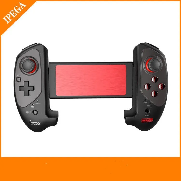 Red Bat wireless Bluetooth gaming stretching controller in black colour on a surface