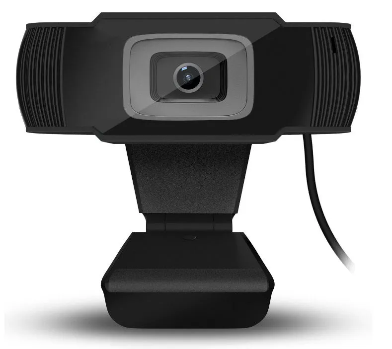 Computer HD camera with 800K CMOS sensor and USB 2.0 connection in black colour
