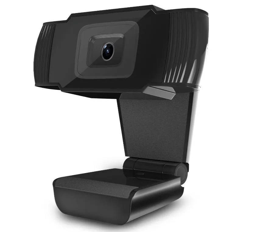 Computer HD camera with 800K CMOS sensor and USB 2.0 connection in black colour