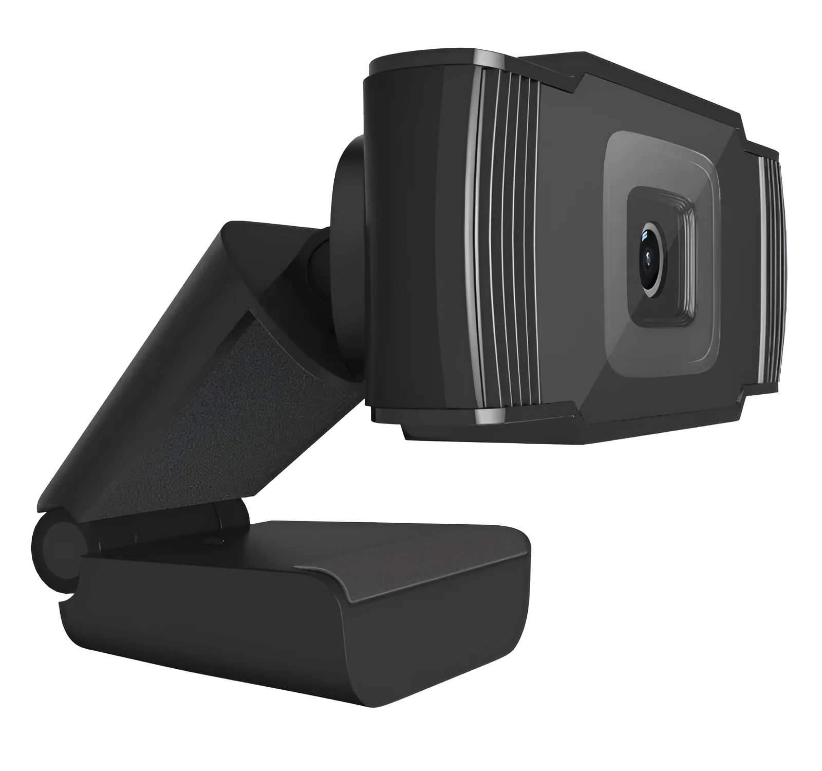 Computer HD camera with 800K CMOS sensor and USB 2.0 connection in black colour