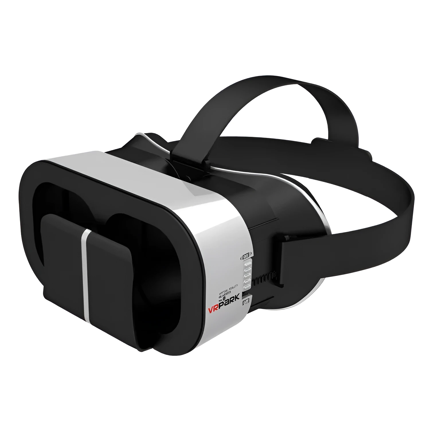 White mobile phone virtual helmet integrated machine with 100-inch virtual display for smartphone video