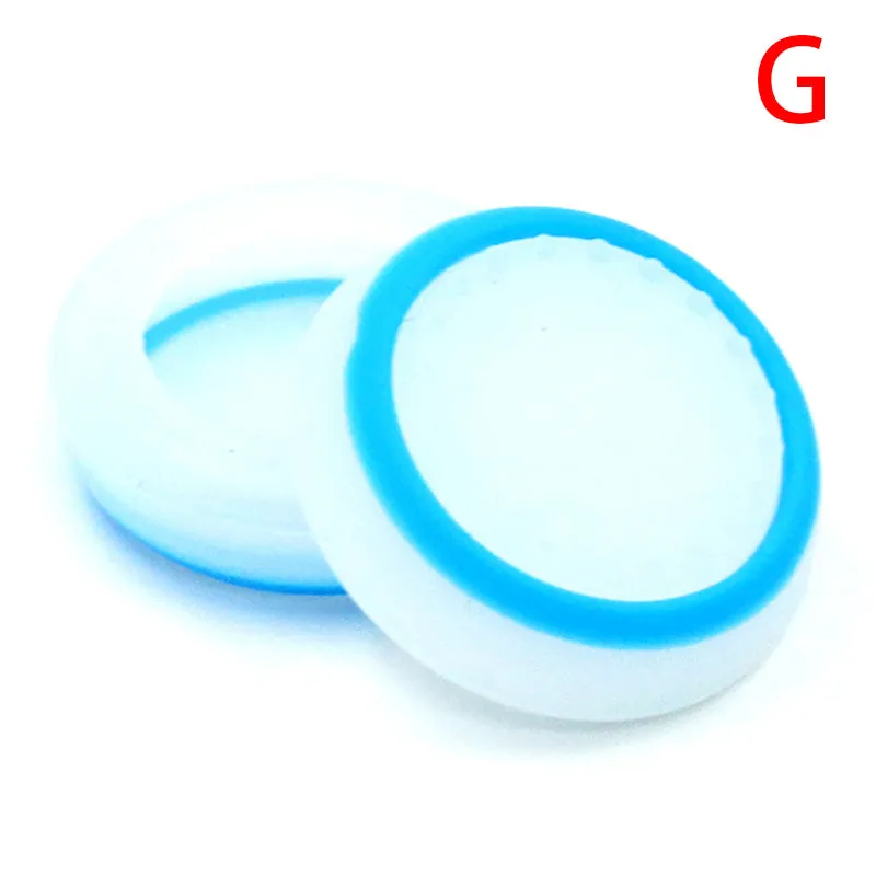 Luminous button mushroom head cover in two colours for handle decoration, 15cm diameter, plastic construction