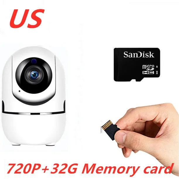 White mini spy camera 1080P hidden nanny cam with motion detection and night vision for indoor security