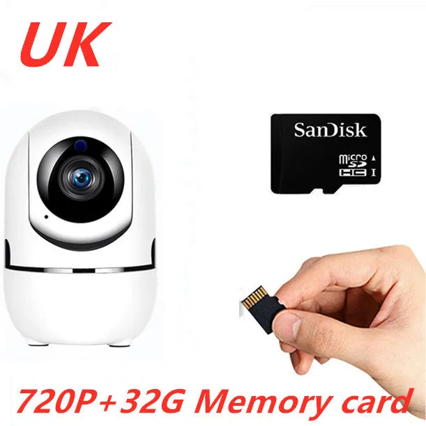 White mini spy camera 1080P hidden nanny cam with motion detection and night vision for indoor security