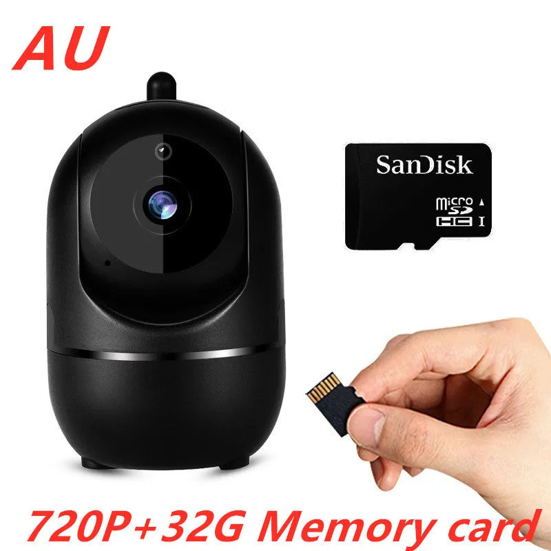 White mini spy camera 1080P hidden nanny cam with motion detection and night vision for indoor security