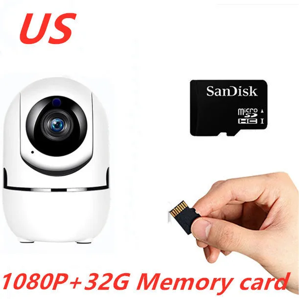 White mini spy camera 1080P hidden nanny cam with motion detection and night vision for indoor security