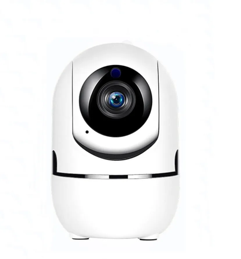 White mini spy camera 1080P hidden nanny cam with motion detection and night vision for indoor security