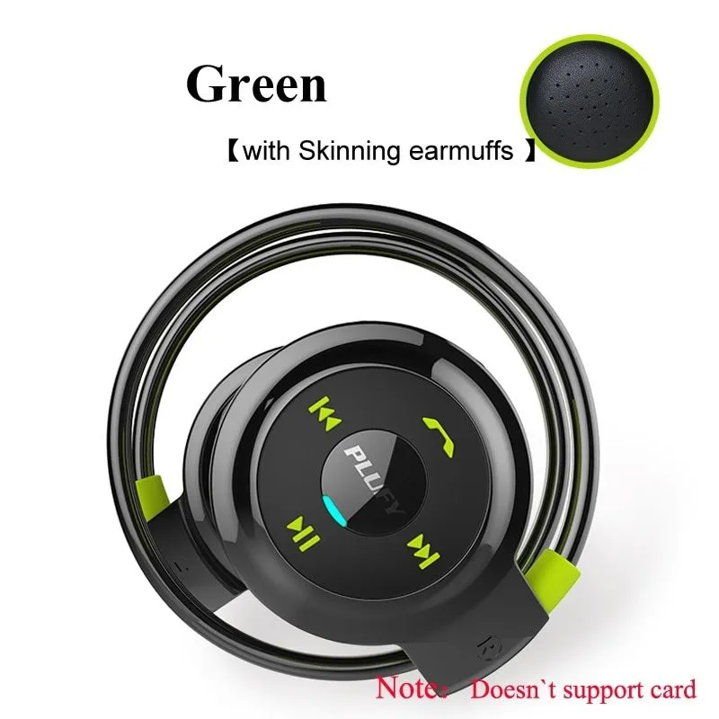 PLUFY sports Bluetooth headset wireless headphones in foldable design