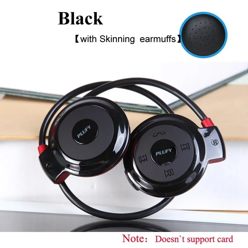 PLUFY sports Bluetooth headset wireless headphones in foldable design