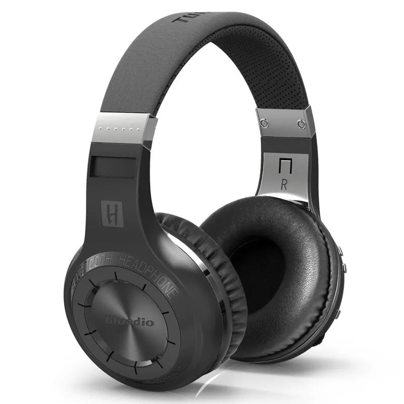 Wireless headphones with stereo subwoofer, 57mm driver, Bluetooth, PU earplugs, available in White