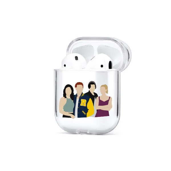 TPU protective case for Apple AirPods with multiple style options, compatible with AirPods Pro 3 and AirPods 1 2