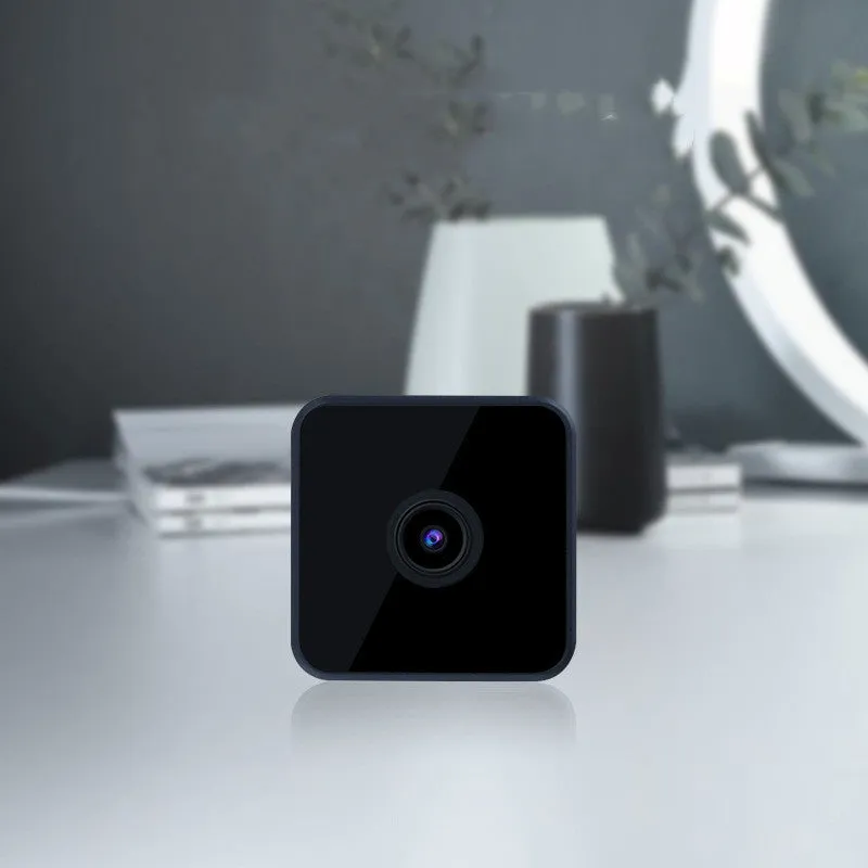Smart Intercom Network Camera Home in black ABS body with 60mm lens for 1080P indoor security