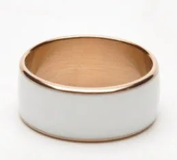 Black NFC ring for Android smartphone with wireless sharing and information push, 22x22x7.9mm, sizes 8 to 12