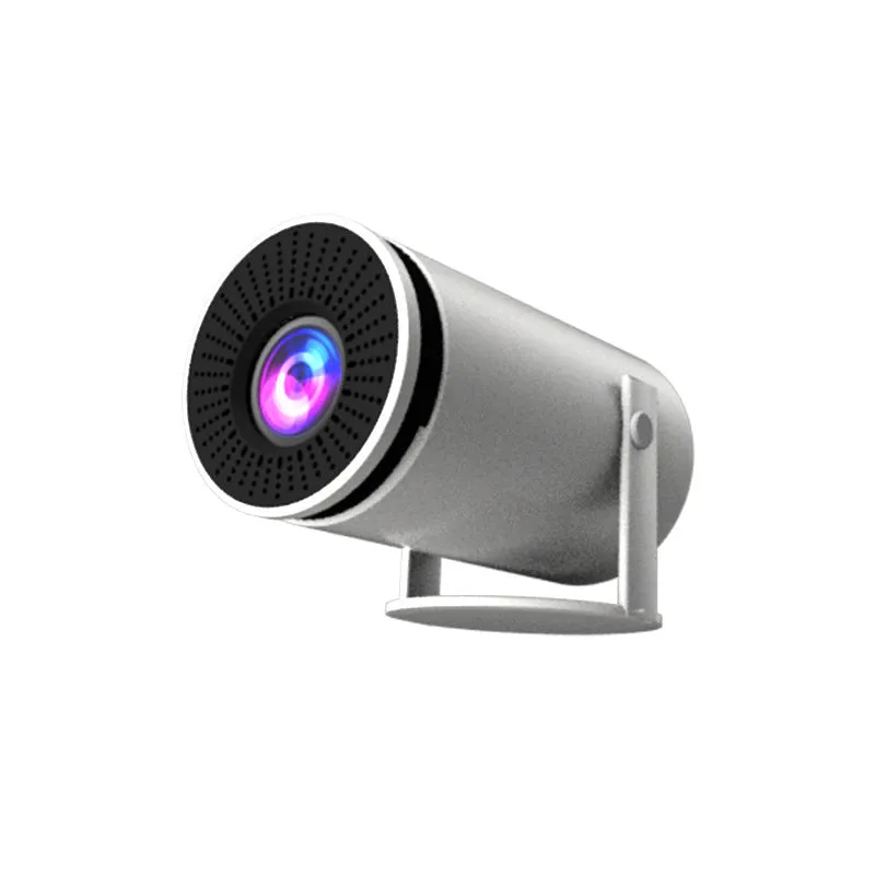Barrel Machine Hy300 smart Android projector white with remote and adapter
