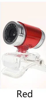 480P HD webcam with CMOS sensor, glass lens, 640x480 resolution, 140cm cable, 5.5x3cm size, black colour