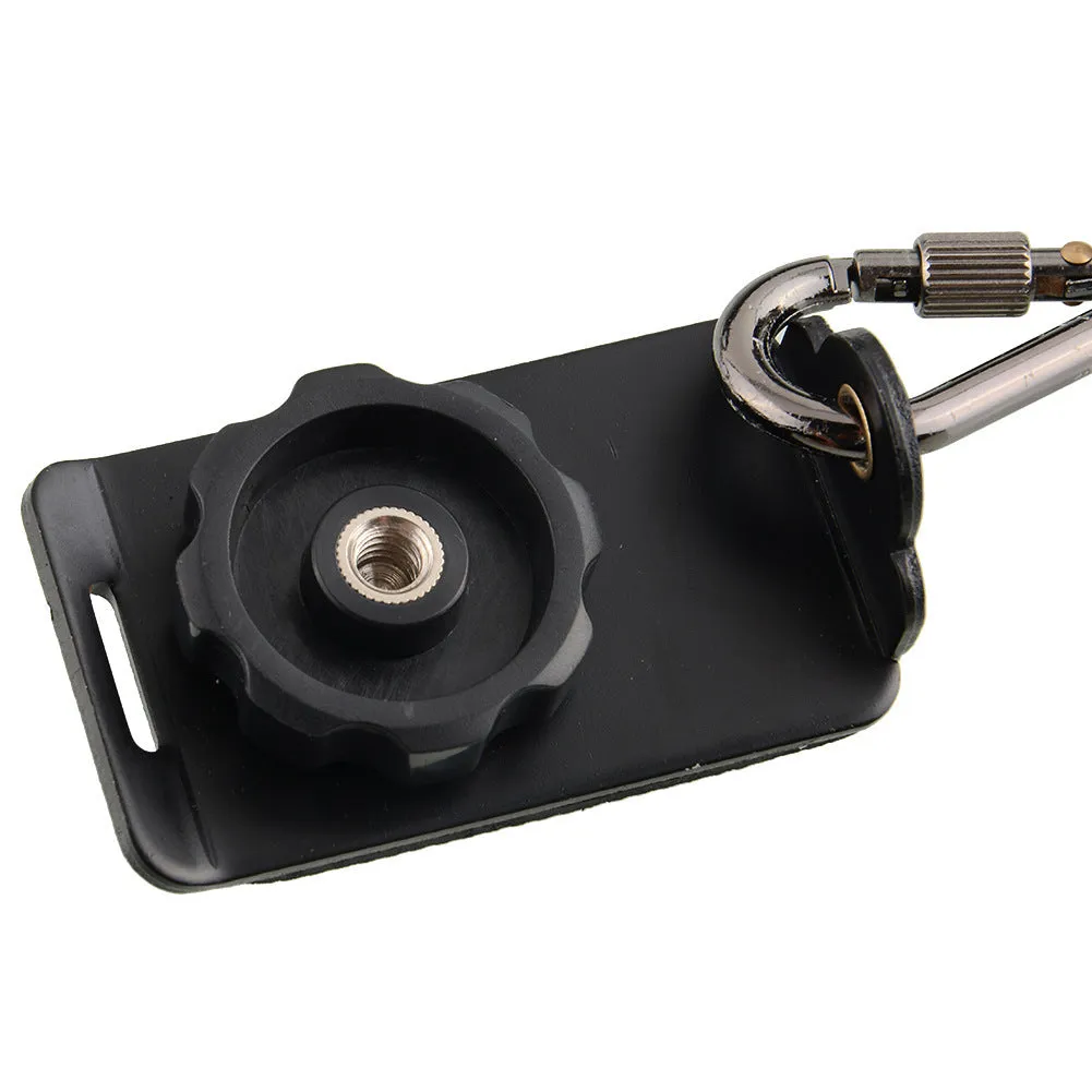 Black professional dual shoulder strap for two SLR cameras with thick sponge padding