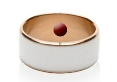 JAKCOM R3F smart ring in black colour on a white surface