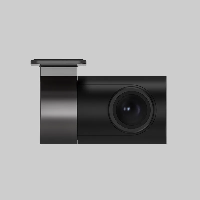 Midrive FC01 4K HD rear camera in car, black, with wide-angle lens and mounting accessories