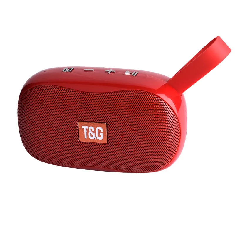 TG173 Bluetooth speaker in compact design with 8 colour options including black, blue, red, and silver grey