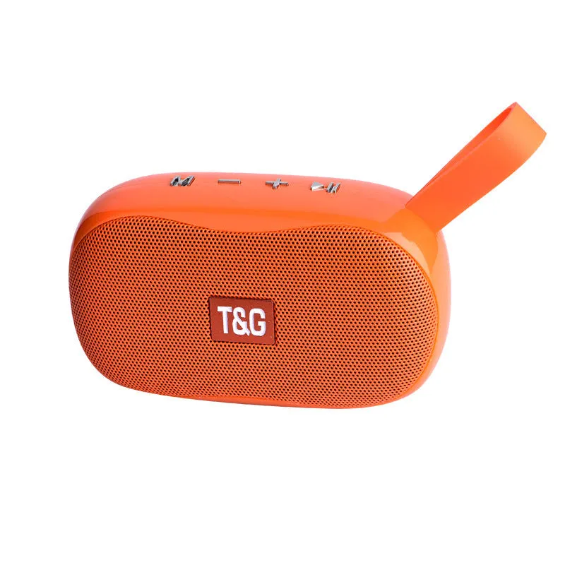 TG173 Bluetooth speaker in compact design with 8 colour options including black, blue, red, and silver grey