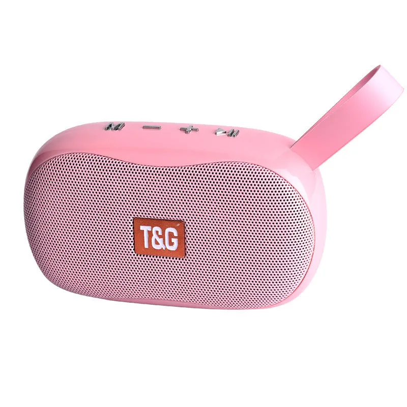 TG173 Bluetooth speaker in compact design with 8 colour options including black, blue, red, and silver grey