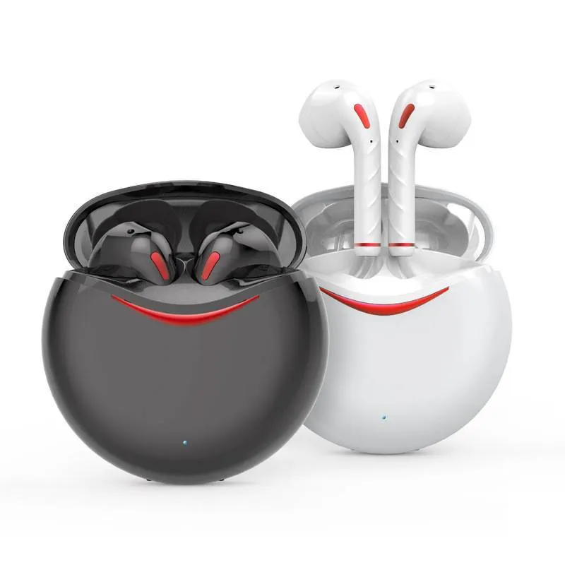 T1 TWS Bluetooth 5.0 Type-C sports earphone in black, earplug design with wireless stereo