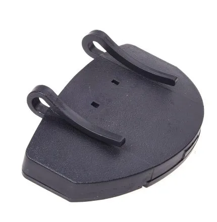 Black fishing headlight clip cap lamp with 5 high brightness LEDs on a cap visor