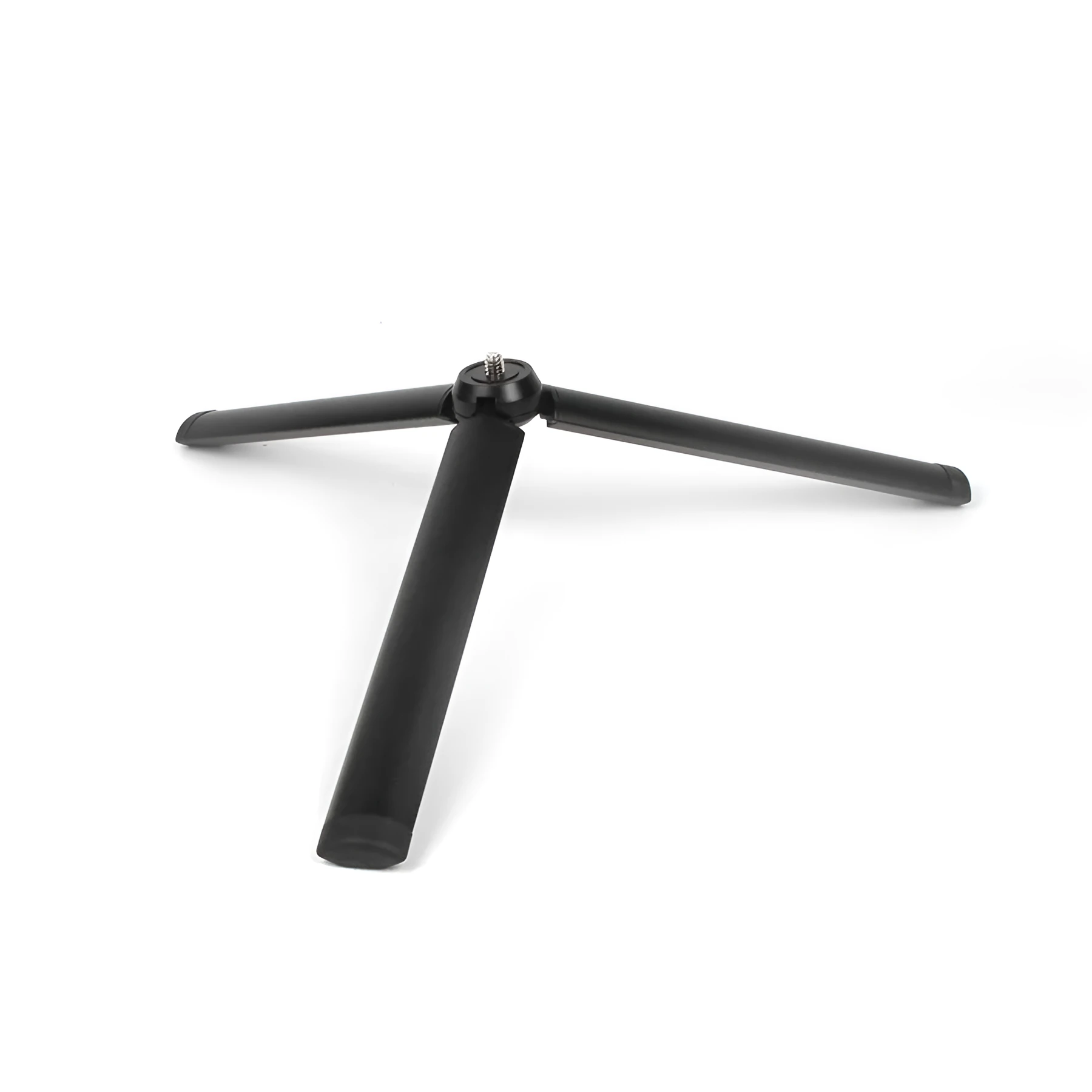 Black aluminium mobile phone PTZ stabilizer tripod compatible with Apple iPhone