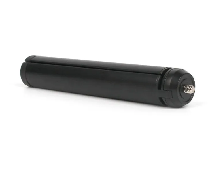 Black aluminium mobile phone PTZ stabilizer tripod compatible with Apple iPhone