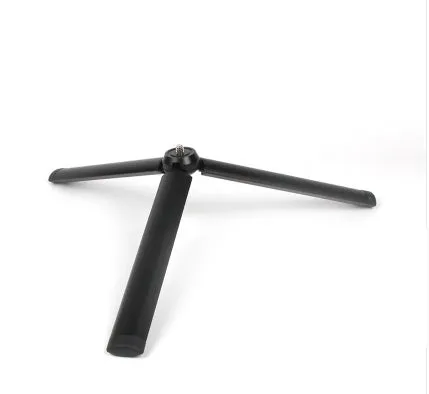 Black aluminium mobile phone PTZ stabilizer tripod compatible with Apple iPhone