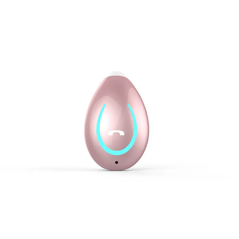 Wireless earbuds with earhook clip and Bluetooth 5.0, available in multiple colours, with charging case