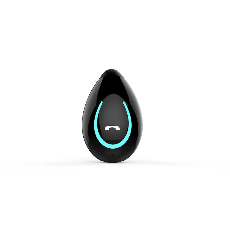 Wireless earbuds with earhook clip and Bluetooth 5.0, available in multiple colours, with charging case