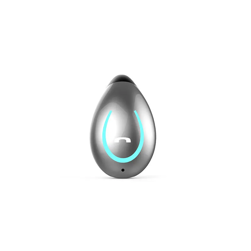 Wireless earbuds with earhook clip and Bluetooth 5.0, available in multiple colours, with charging case