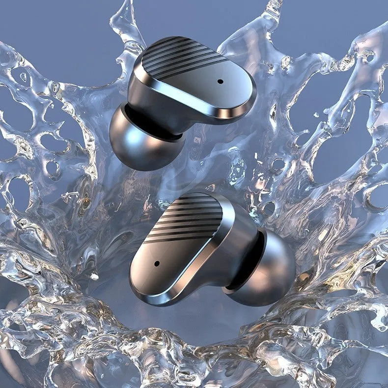 T2 Flagship Black true wireless mini in-ear Bluetooth headset with fingerprint control