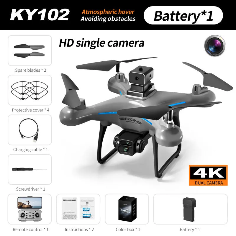UAV HD drone with optical flow positioning and all-side obstacle avoidance, plastic build under 30cm