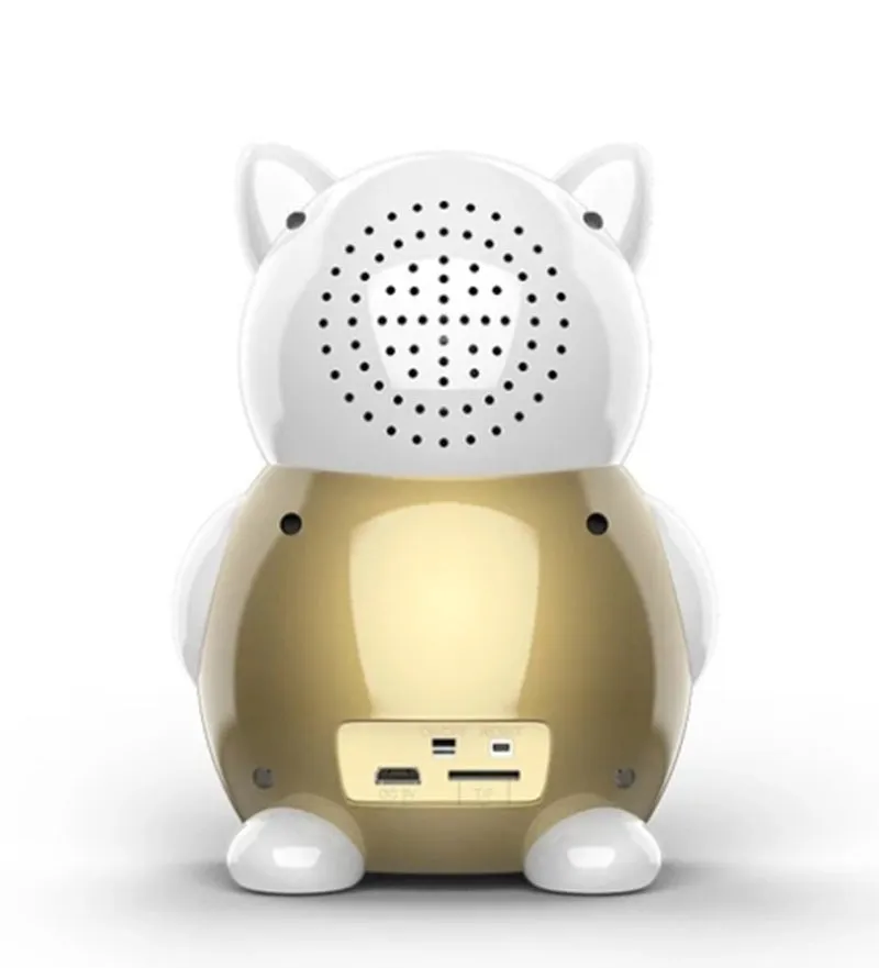 Gold Lucky Cat wireless camera with 2MP 1080P lens for mobile phone remote monitoring