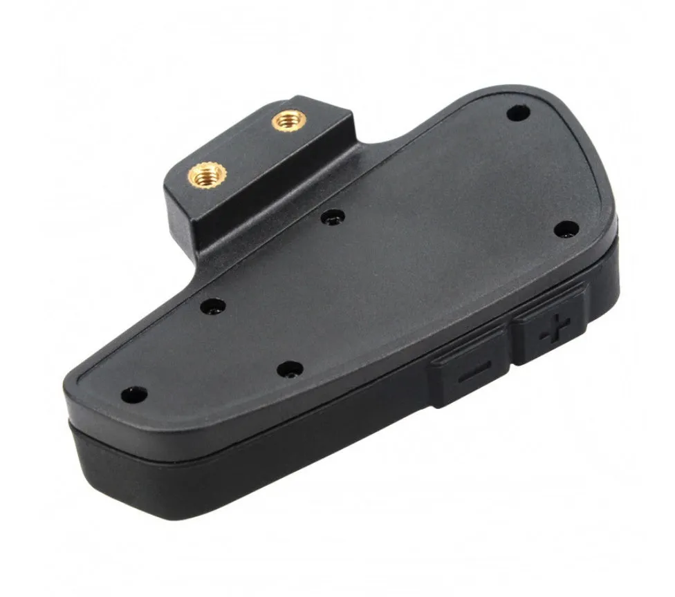 BT-S2 black Bluetooth motorcycle helmet intercom headset with button panel and 1000-metre range