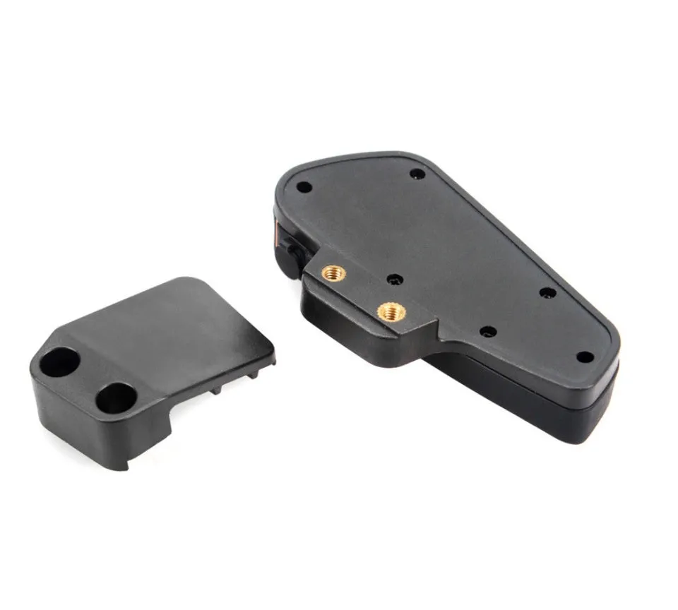 BT-S2 black Bluetooth motorcycle helmet intercom headset with button panel and 1000-metre range