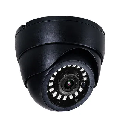 HD AHD coaxial ceiling dome night vision infrared surveillance camera plastic housing 36mm aperture