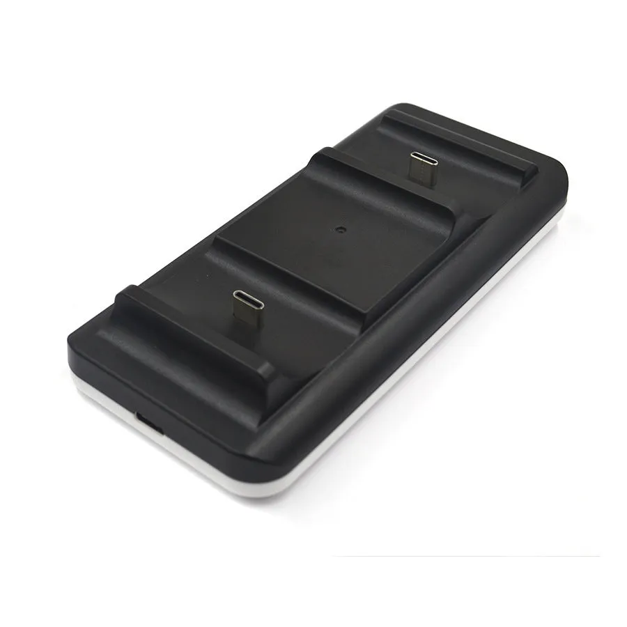 Handle seat charging cable adapter for PS5, Type-C interface, ABS material, black colour, compact size