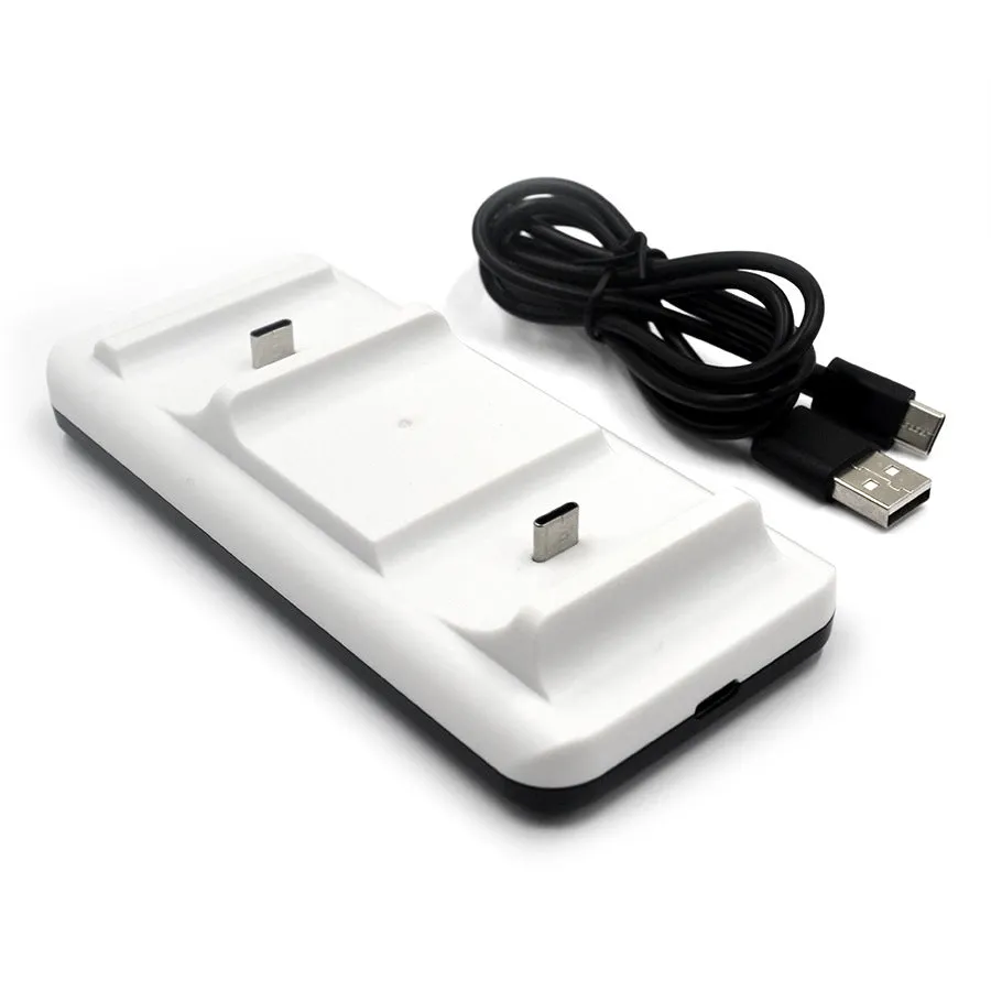 Handle seat charging cable adapter for PS5, Type-C interface, ABS material, black colour, compact size