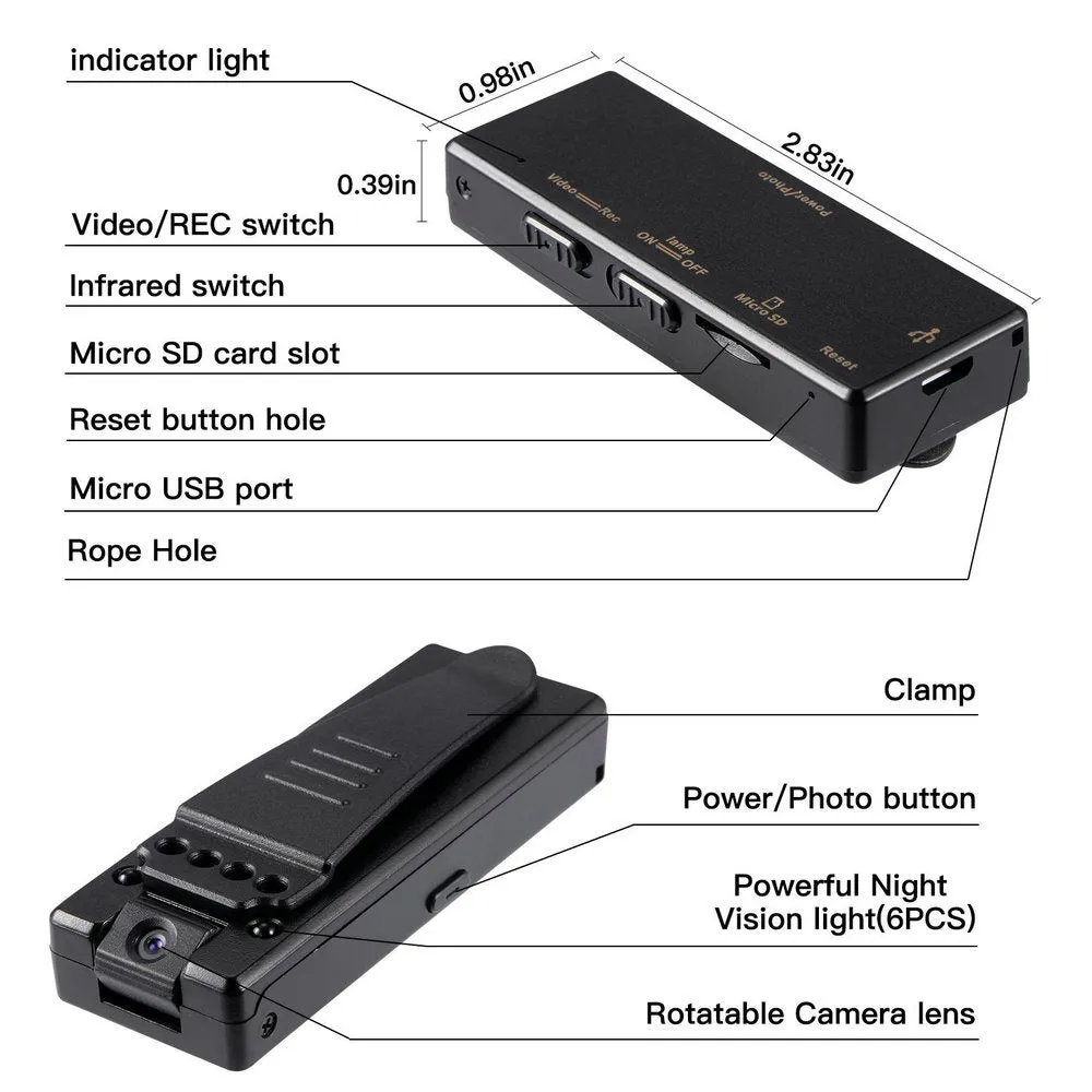 Black 1080p HD DV home camera with a rotating lens on a compact ABS plastic body.