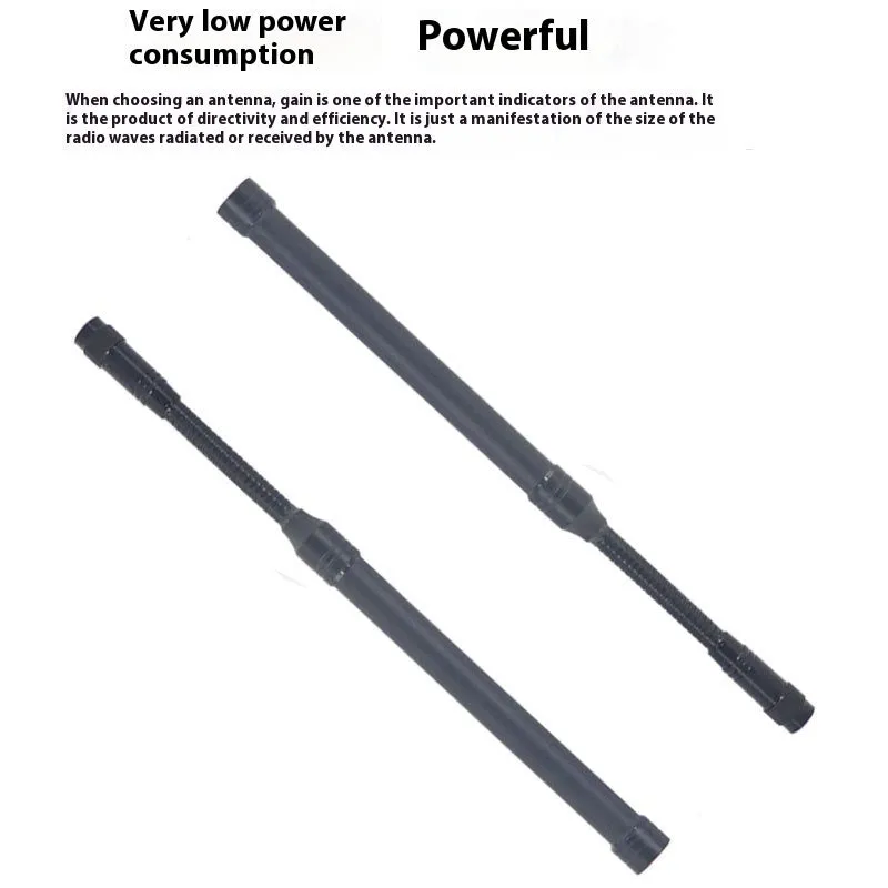 High gain gooseneck antenna 8DBI 600-6000MHz omnidirectional fibreglass epoxy SMA interface