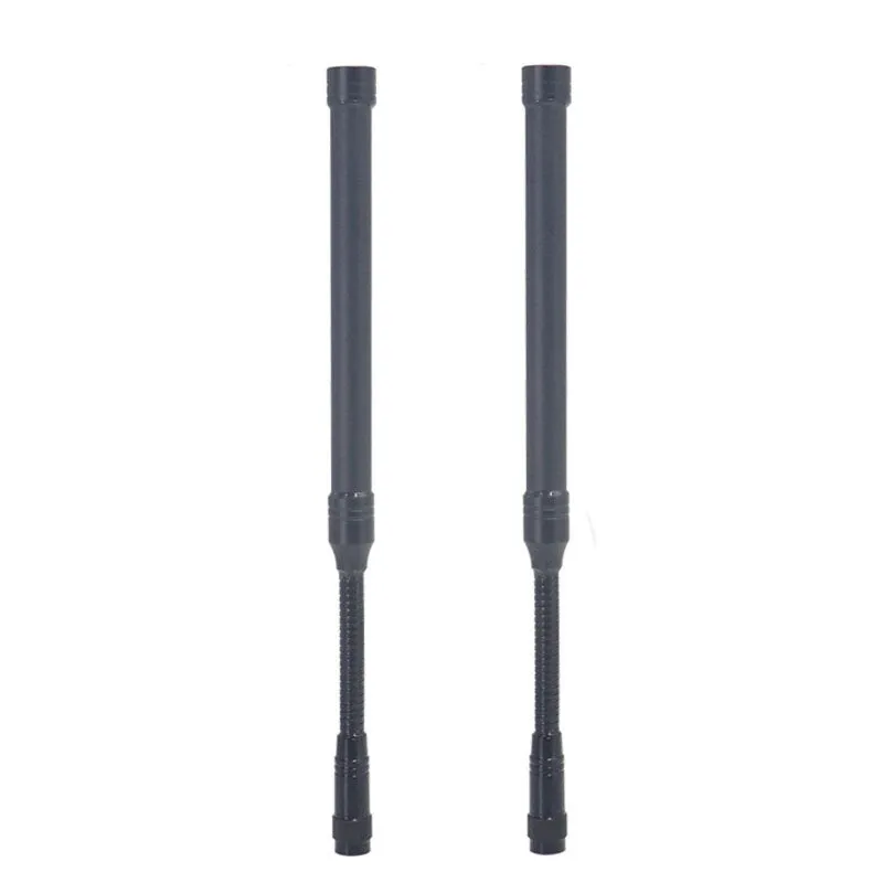 High gain gooseneck antenna 8DBI 600-6000MHz omnidirectional fibreglass epoxy SMA interface