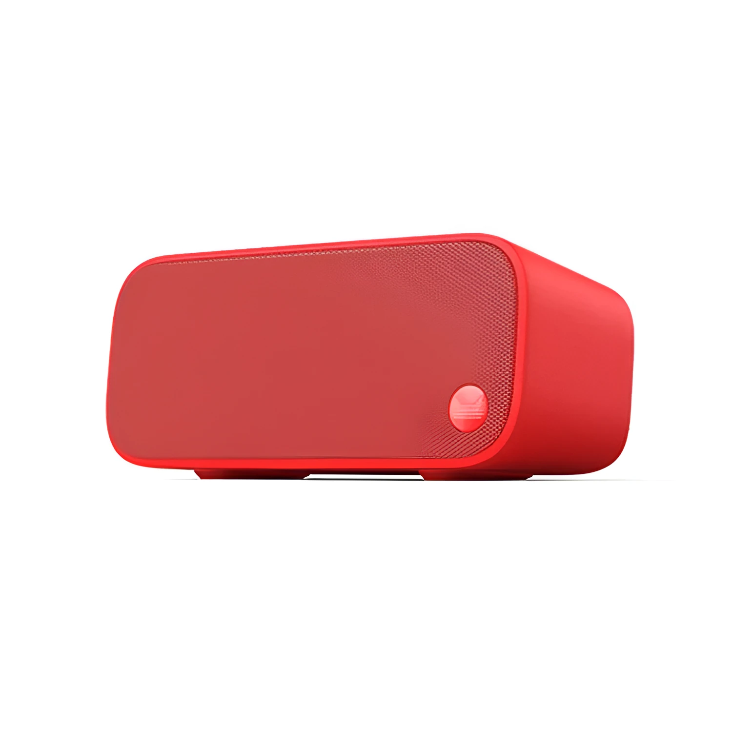 Elf Sugar Cube AI Wi-Fi speaker set in blue, green, red, or white colours for bookshelf placement