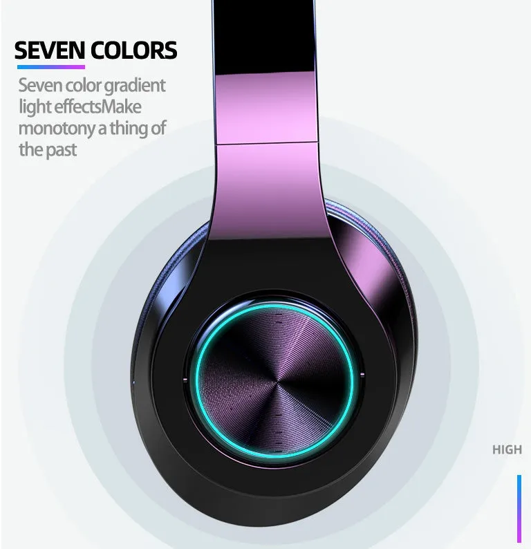 T6 wireless Bluetooth headset shown in use for hands-free calling and music listening.