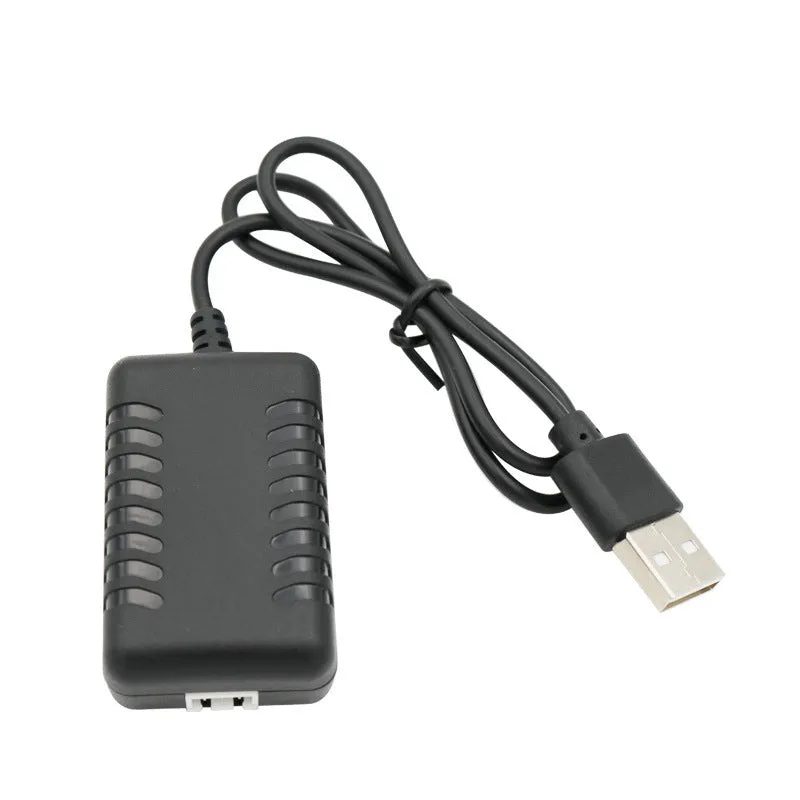 USB charging cable for 2S lithium polymer battery with overvoltage protection and CE mark
