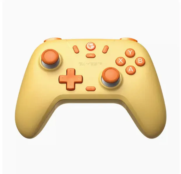 T4N Lite wireless Bluetooth gamepad in glow white colour option on a desk