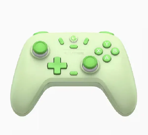T4N Lite wireless Bluetooth gamepad in glow white colour option on a desk